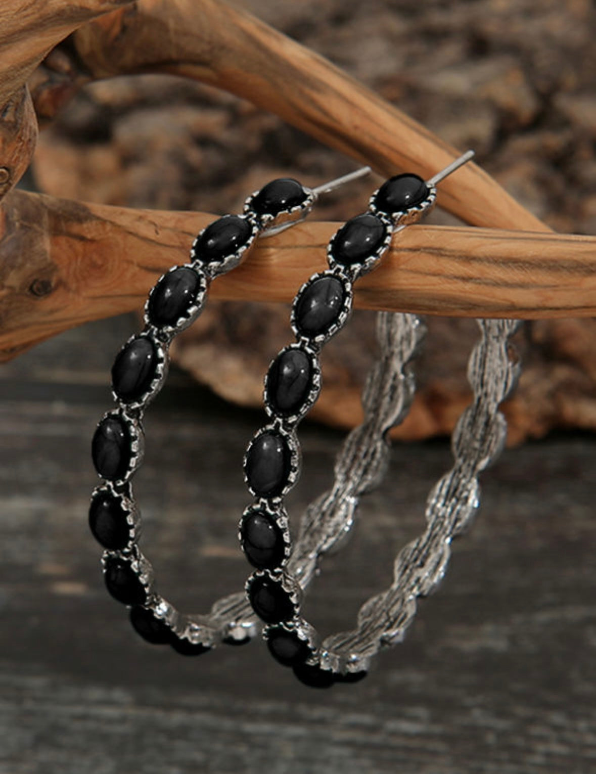 Black Hoops