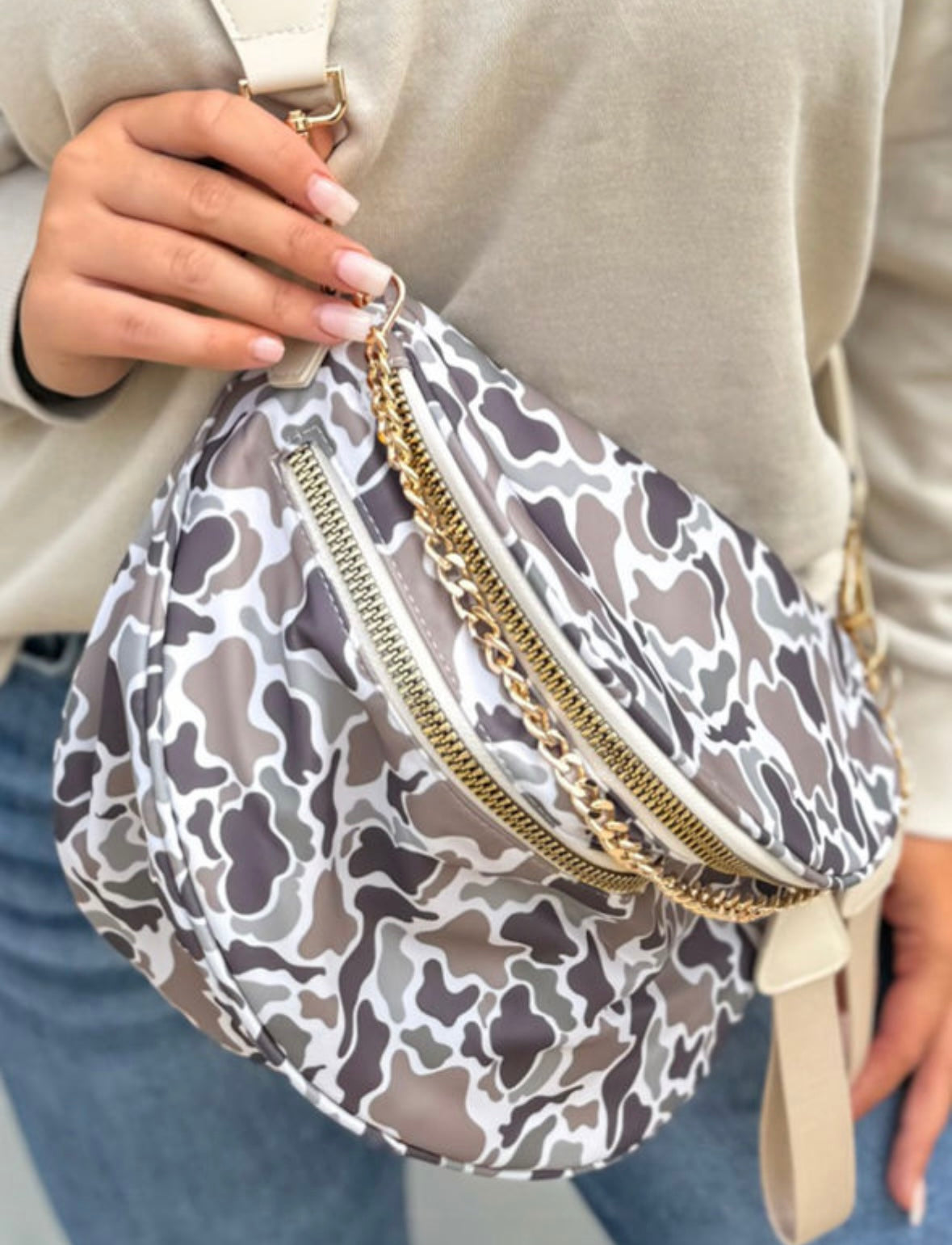 Old School Camo Bum Bag