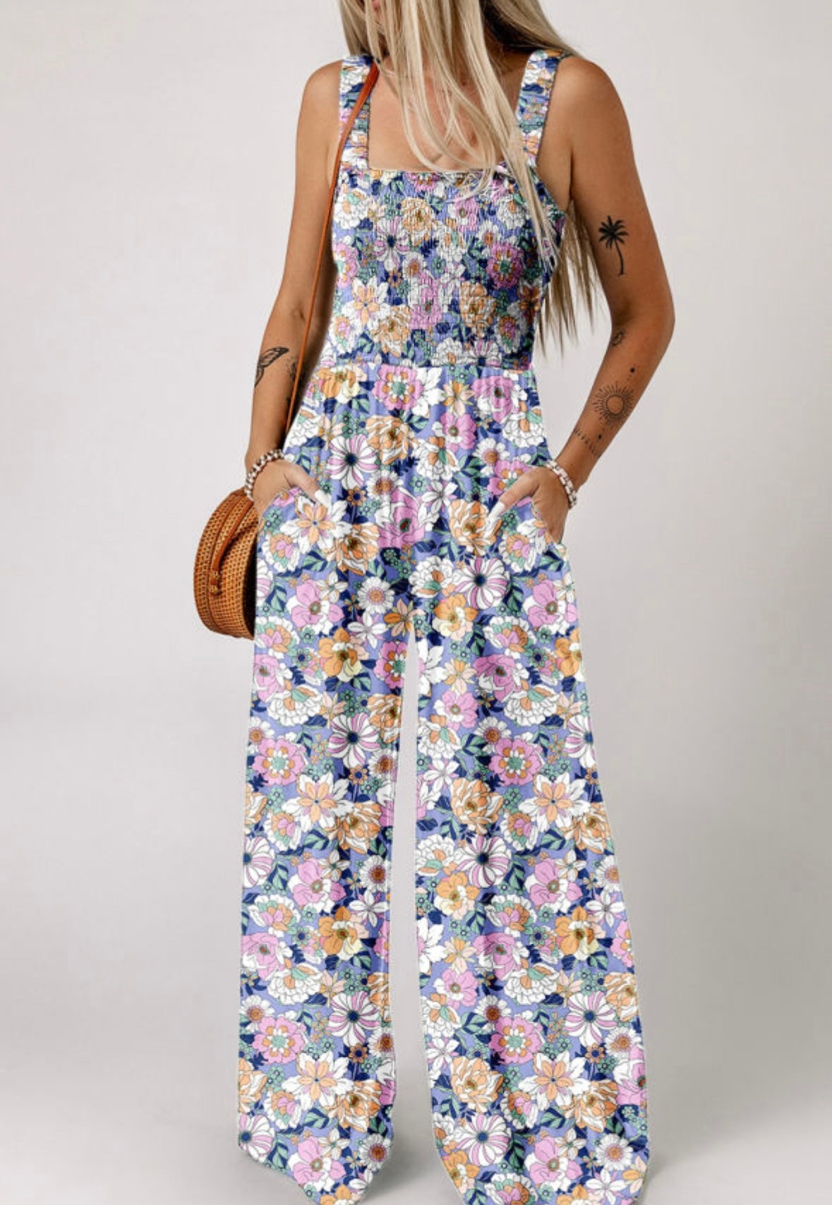 Floral Jumpsuit