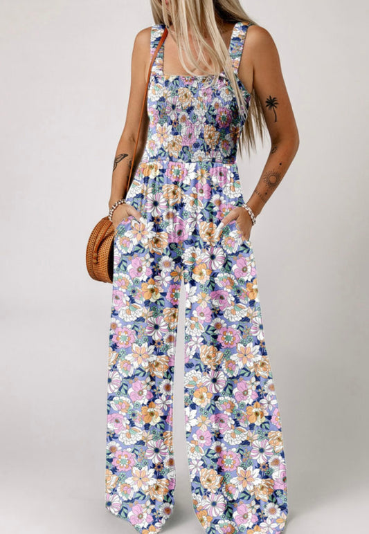 Floral Jumpsuit