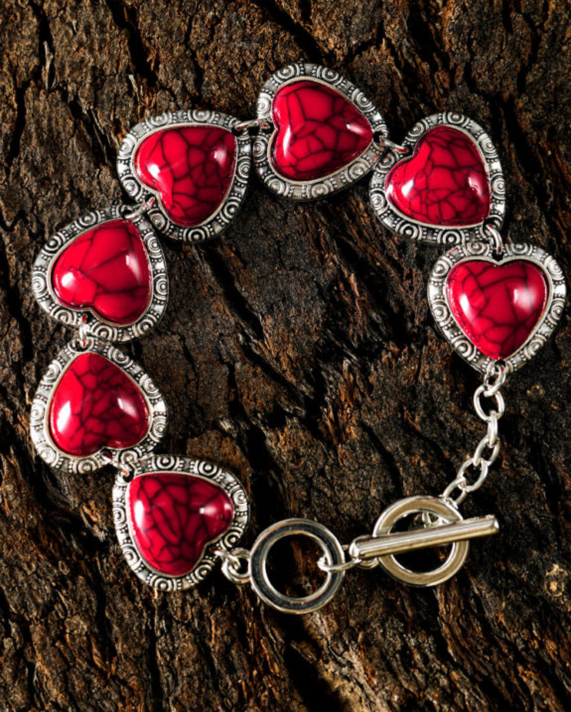 Red Heart Bracelet