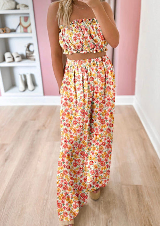 Floral Bandeau Set